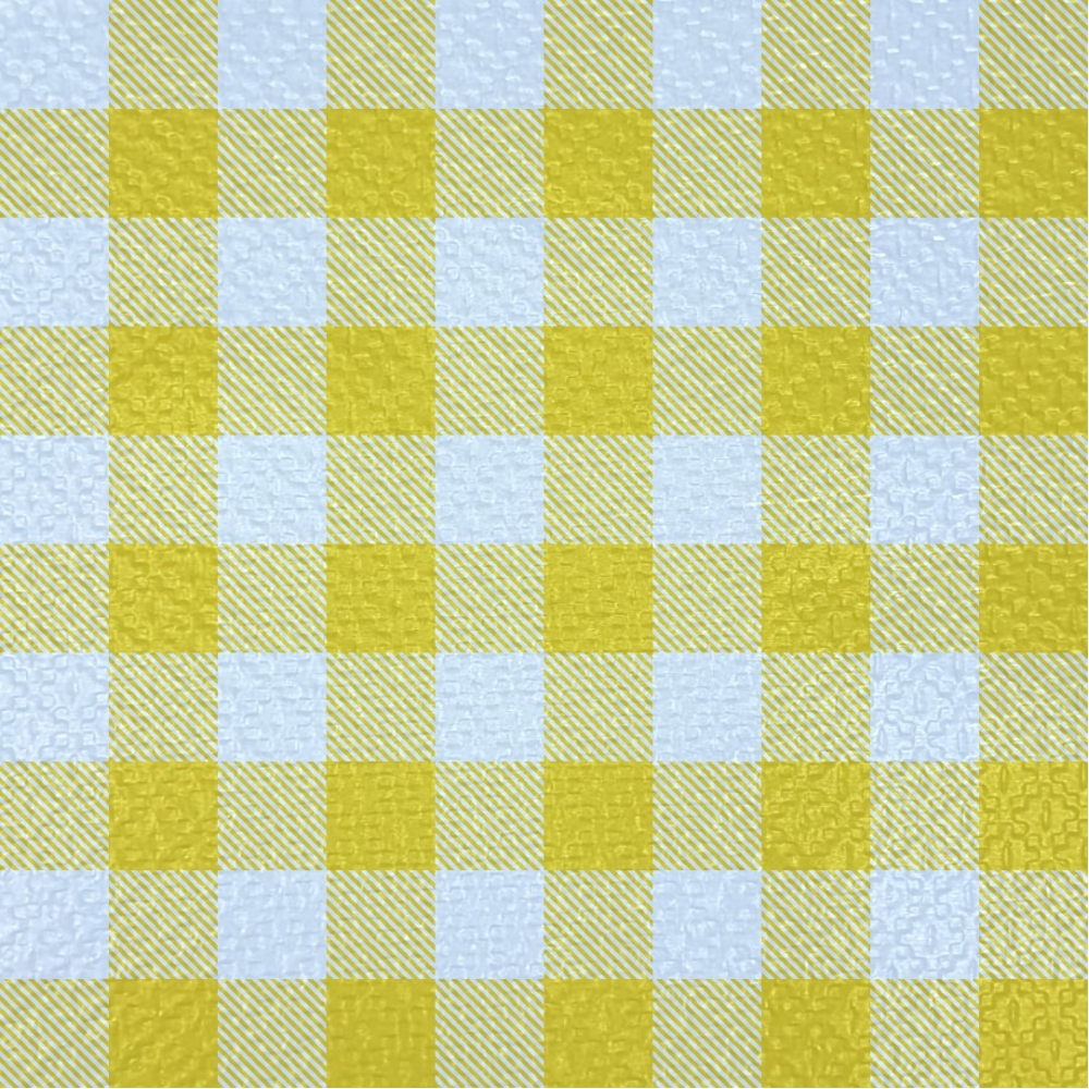 Guardanapo 30x31cm - 12x50un - XADREZ AMARELO
