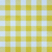 Guardanapo 30x31cm - 12x50un - XADREZ AMARELO
