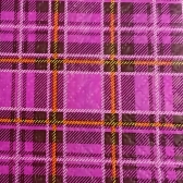 Guardanapo 20x21cm - 30x50un - XADREZ PRIME PINK