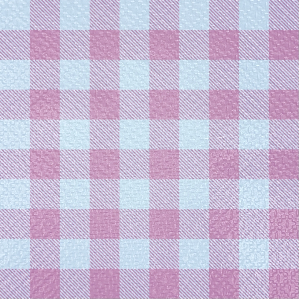 Guardanapo 20x21cm - 30x50un - XADREZ ROSA