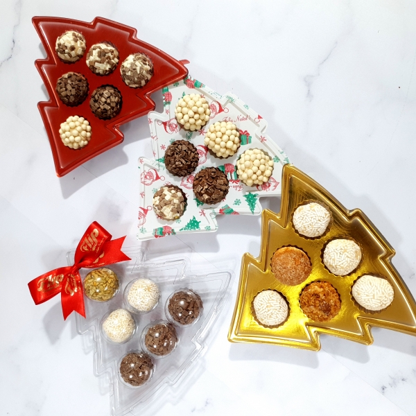 Pé de Brigadeiro 36x05un - CRISTAL