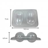 Bandeja 02 Ovos 150gr 16x05un - CRISTAL