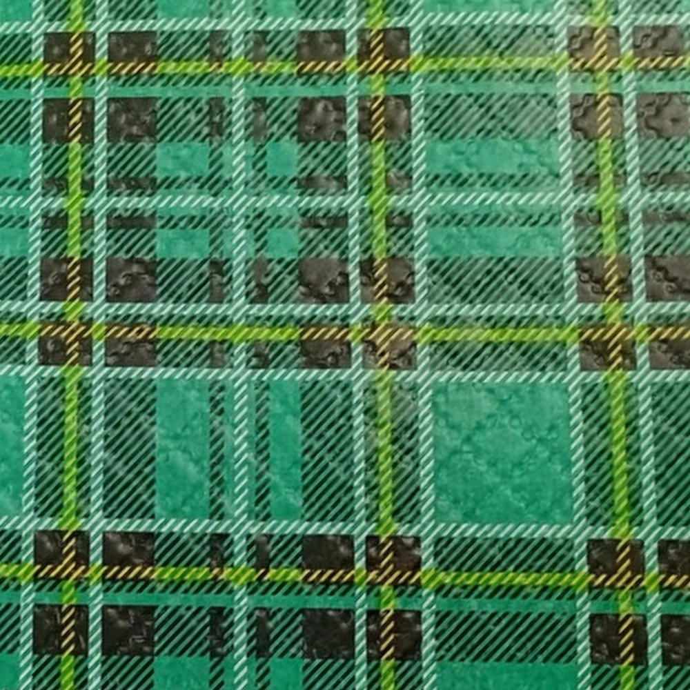 Guardanapo 20x21cm - 30x50un - XADREZ PRIME VERDE ESCURO