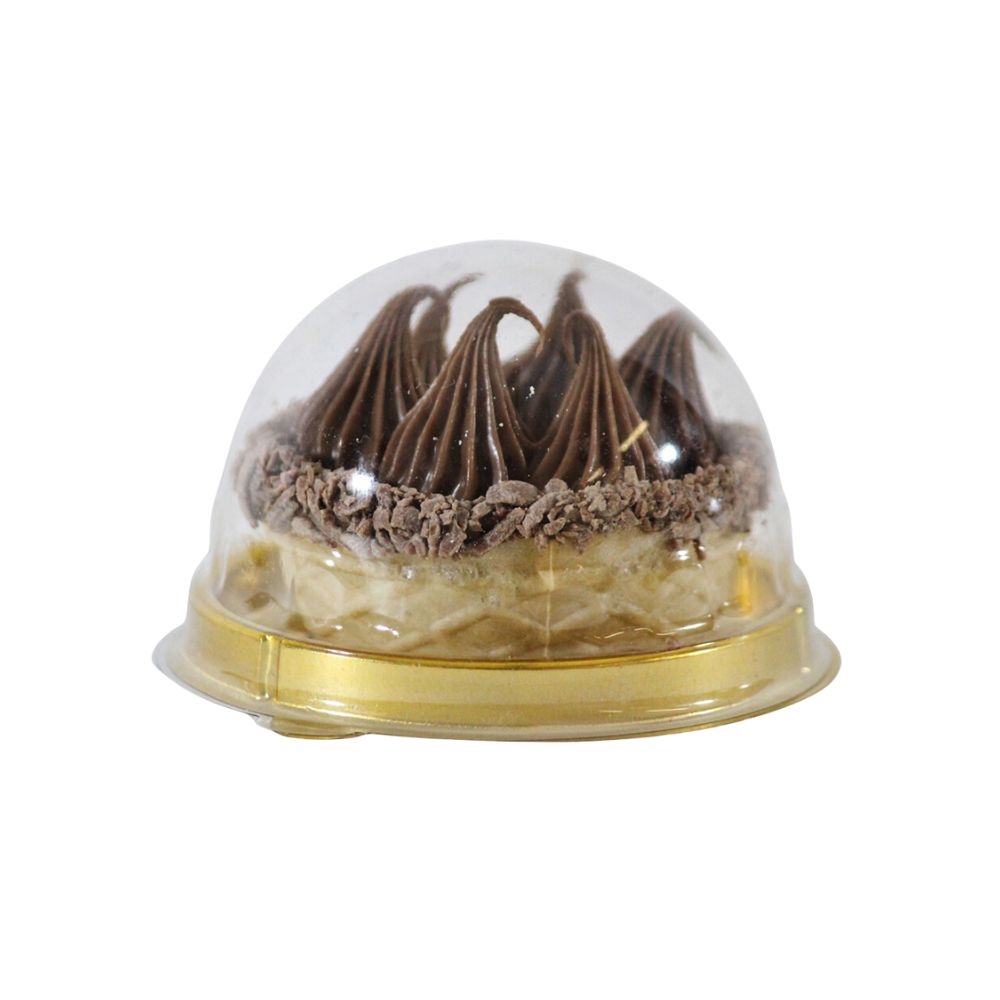 Mini Cake Box Redonda  12x10un - OURO