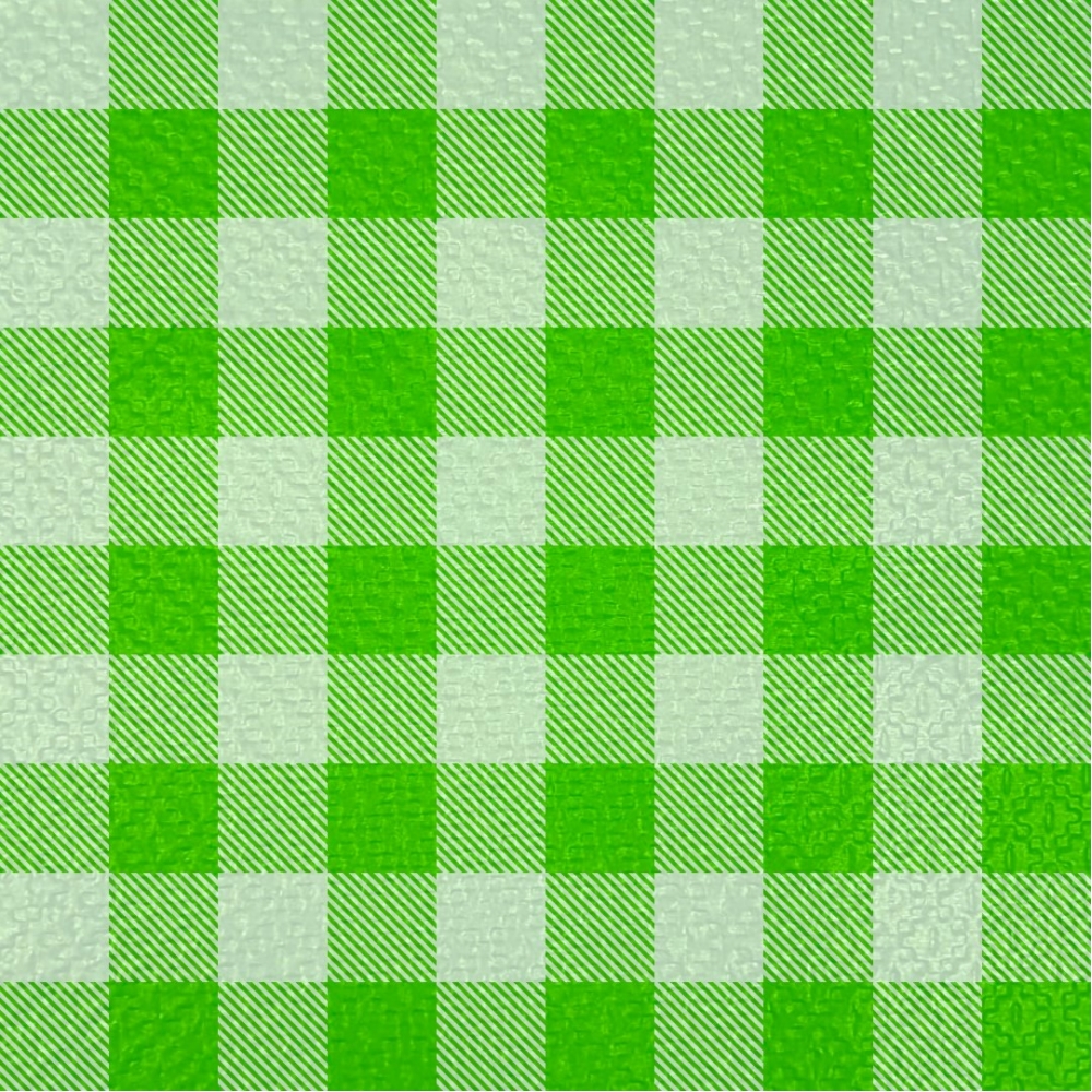 Guardanapo 30x31cm - 12x50un - XADREZ VERDE CLARO