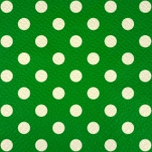 Guardanapo 30x31cm - 12x50un - VERDE ESCURO POA BRANCO