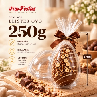 Blister Ovo 250gr 28x05un