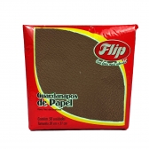 Guardanapo 30x31cm - 12x50un - MARROM