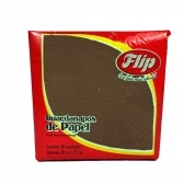 Guardanapo 30x31cm - 12x50un - MARROM