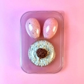 Bandeja 02 Ovos 50gr e Bolinho Cristal 20X05UN - Cristal