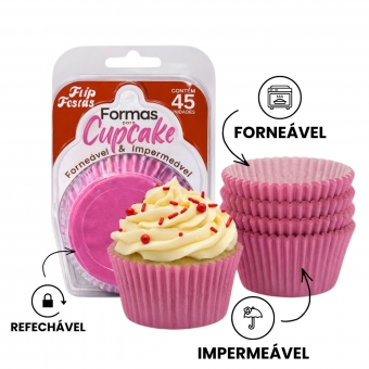 Forma para Cupcake 24x45un