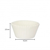 Forma para MINI Cupcake 12x45un - BRANCO