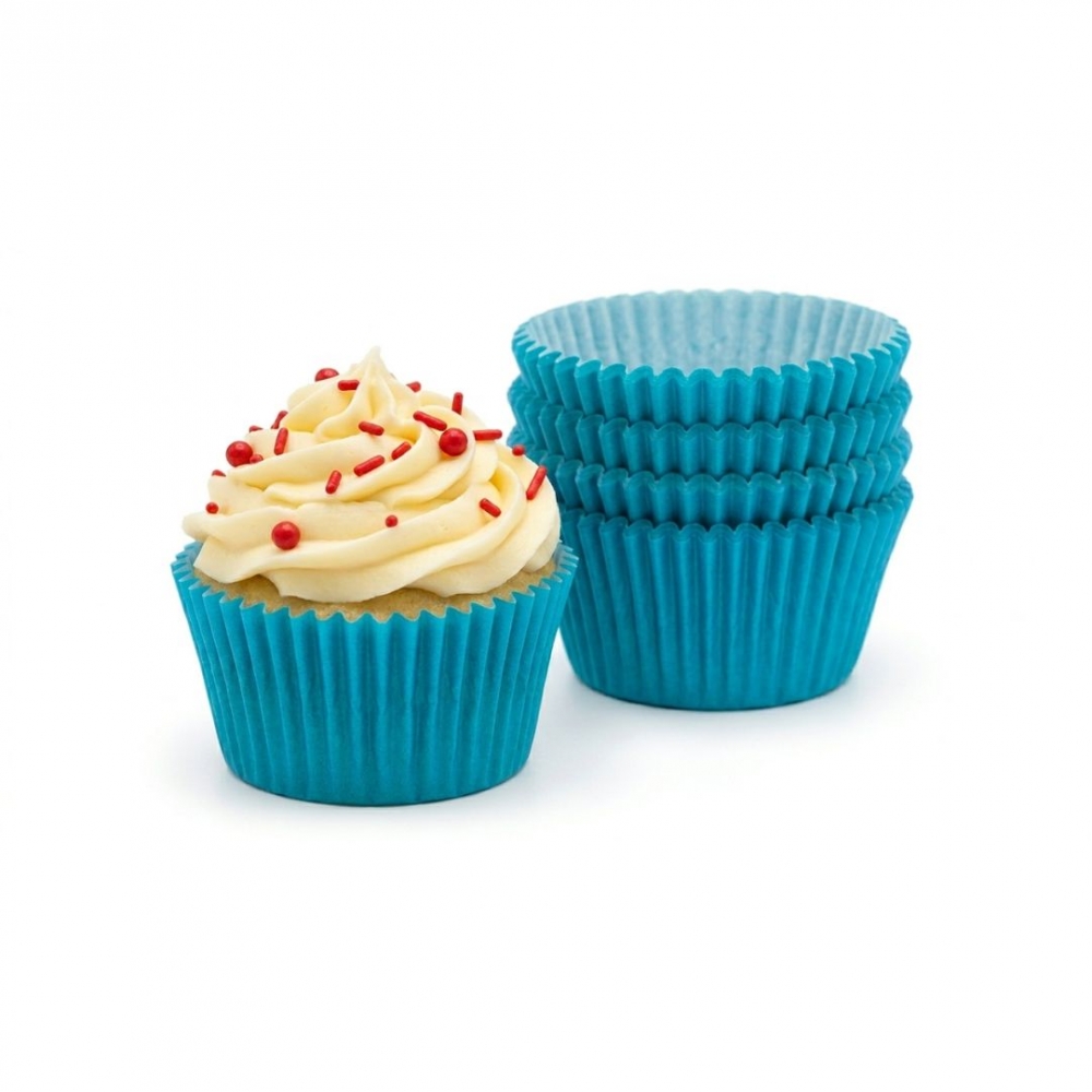 Forma para MINI Cupcake 12x45un - AZUL CLARO