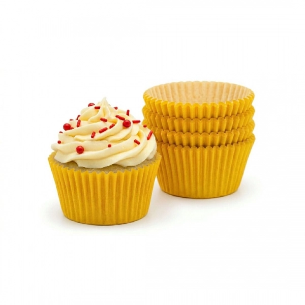 Forma para Cupcake 24x45un - AMARELO