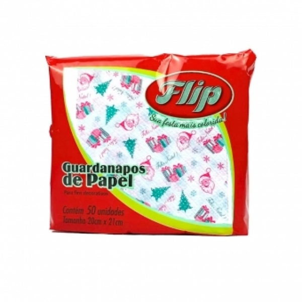 Guardanapo 20x21cm - 30x50un - NATALINO