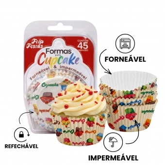 Forma para Cupcake 24x45un