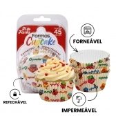 Forma para Cupcake 24x45un - BOLINHOS