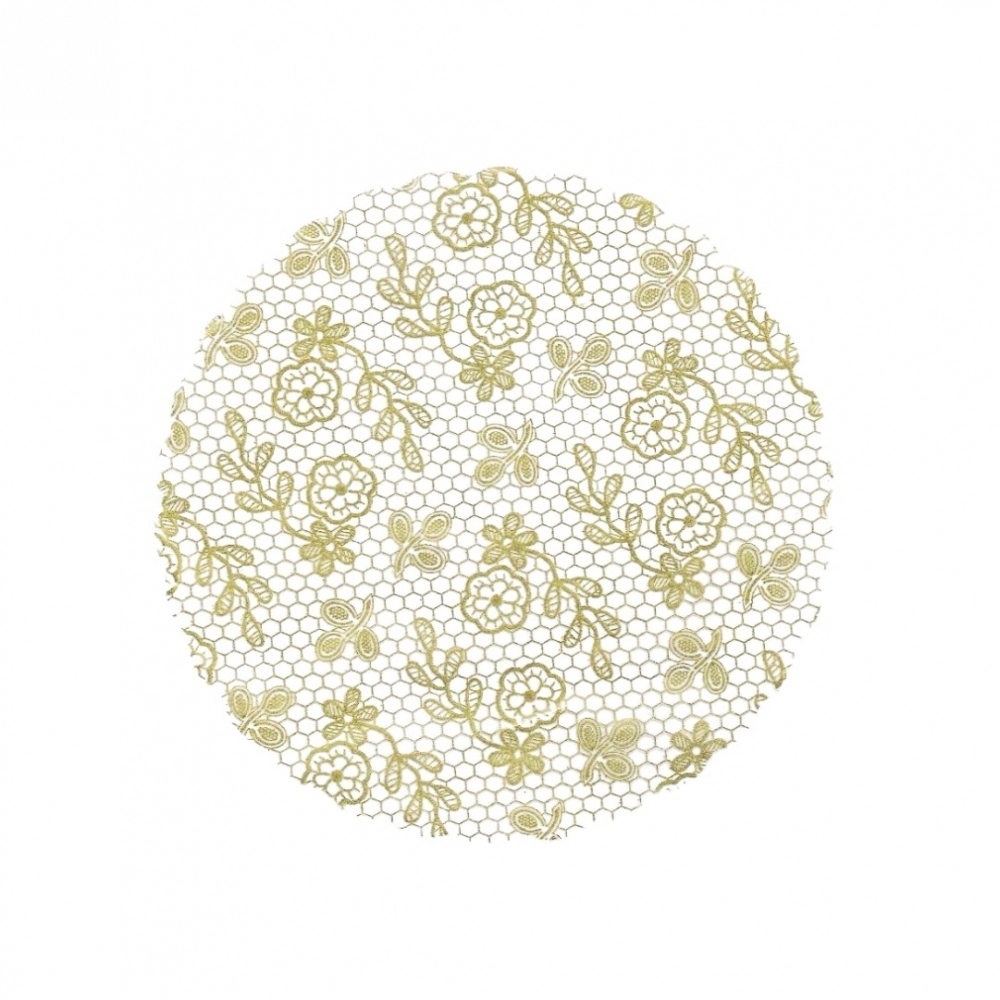 Fundo Rendado 15 09x100un - OURO