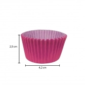 Forma para MINI Cupcake 12x45un - ROSA