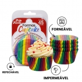 Forma para Cupcake 24x45un - ARCO IRIS