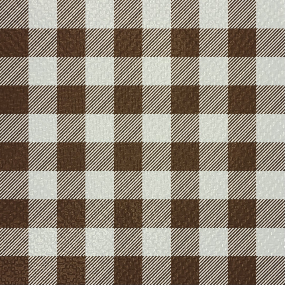 Guardanapo 30x31cm - 12x50un - XADREZ MARROM