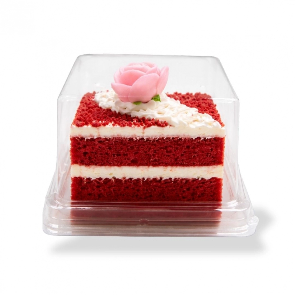 Mini Cake Box Quadrada 24x10un - CRISTAL