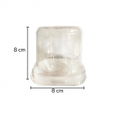 Cupula Cake 18x05un - CRISTAL