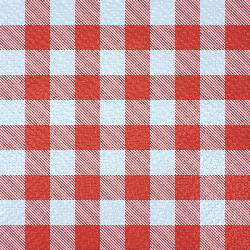 Guardanapo 30x31cm - 12x50un - XADREZ VERMELHO
