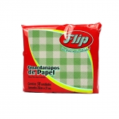 Guardanapo 20x21cm - 30x50un - XADREZ VERDE CLARO