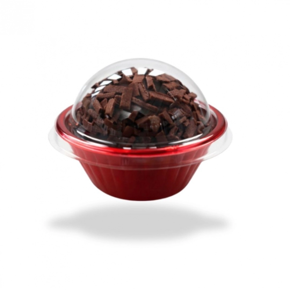 Candy Cup 32x25un - VERMELHO METALIZADO