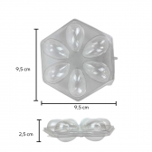 Bandeja 06 Ovos 50gr 12x05un - CRISTAL