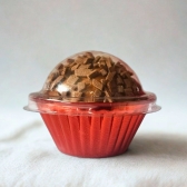 Candy Cup 08x25un - VERMELHO METALIZADO