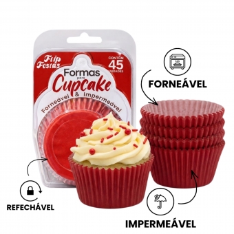 Forma para Cupcake 24x45un