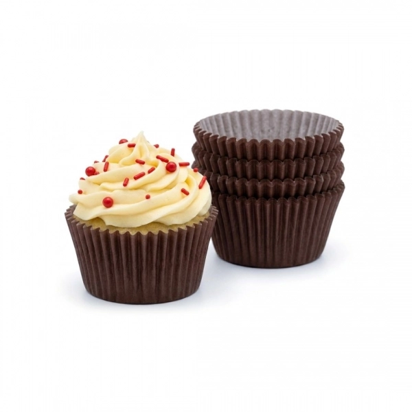 Forma para Cupcake 24x45un - MARROM