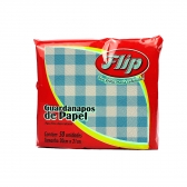 Guardanapo 20x21cm - 30x50un - XADREZ AZUL CLARO