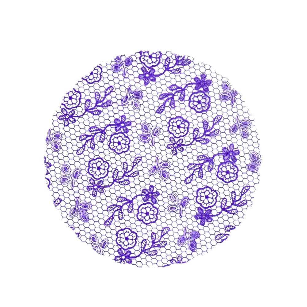 Fundo Rendado 09  25x100un - LILAS