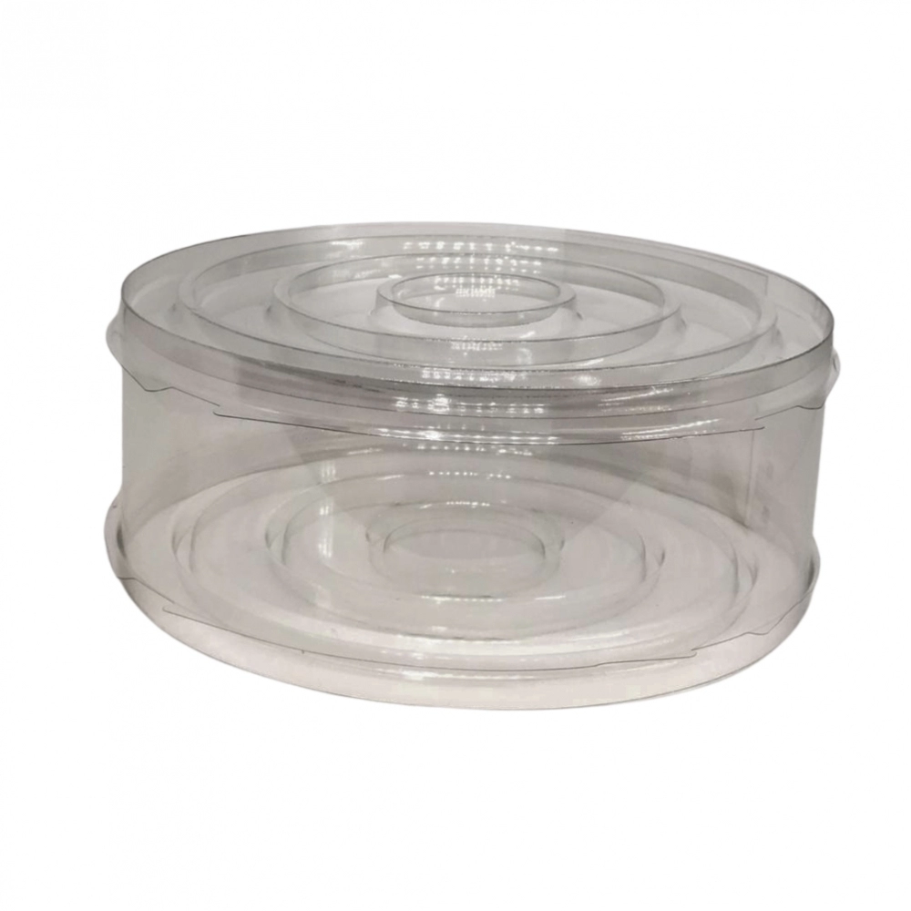 Cake Cover 15x06 10x05un - CRISTAL