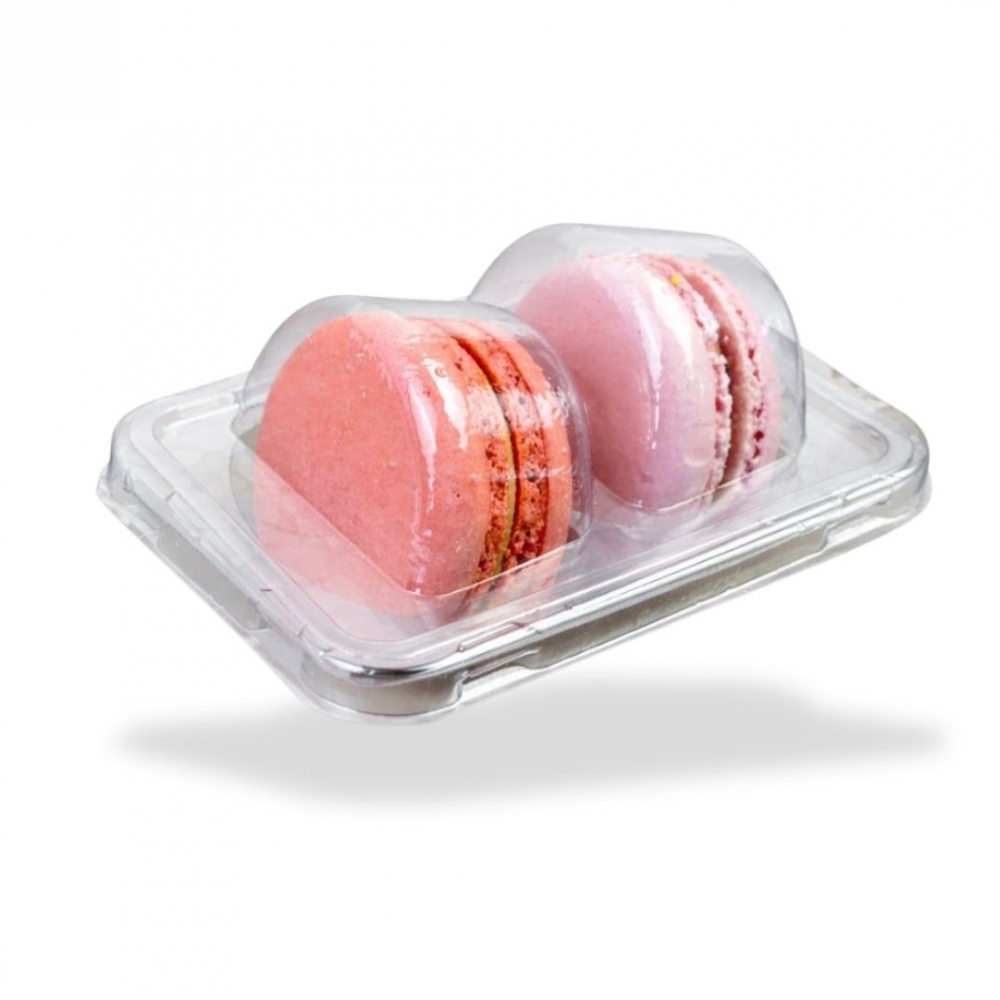 Flip Macaron 02 cavidades 16x10un - CRISTAL