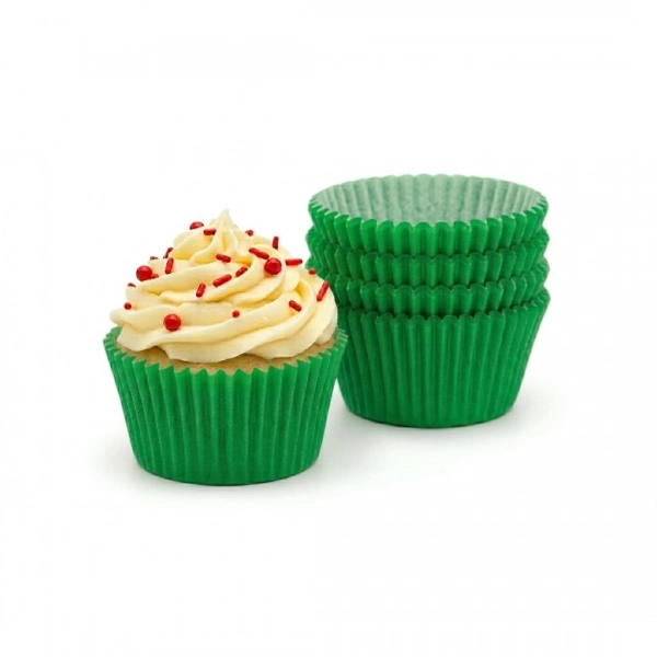 Forma para Cupcake 24x45un - VERDE ESCURO