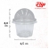 Copo Bolha 100ML 30x20un - CRISTAL