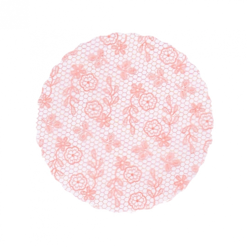 Fundo Rendado 07 25x100un - SALMÃO