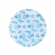 Fundo Rendado 09  25x100un - AZUL CLARO