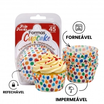 Forma para Cupcake 24x45un