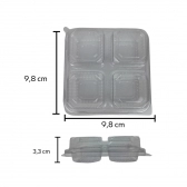 Flip Petit Four 40x05un - CRISTAL