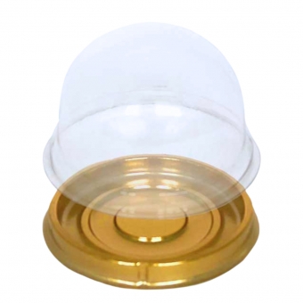 Mini Cake Box Redonda  12x10un