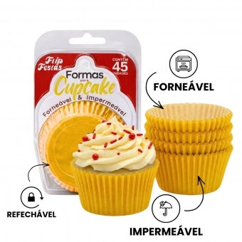 Forma para Cupcake 24x45un