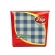 Guardanapo 30x31cm - 12x50un - XADREZ AZUL ESCURO