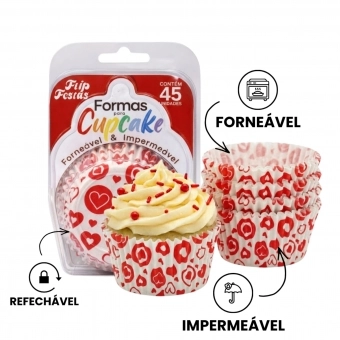 Forma para Cupcake 24x45un