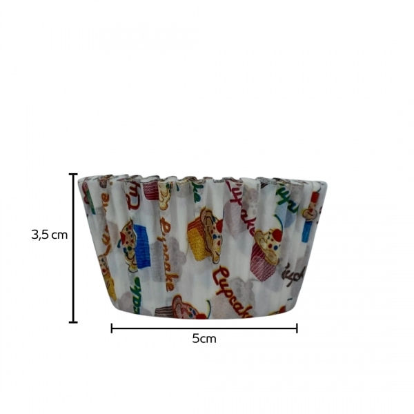 Forma para Cupcake 12x45un - BOLINHOS