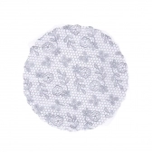 Fundo Rendado 07 25x100un - PRATA